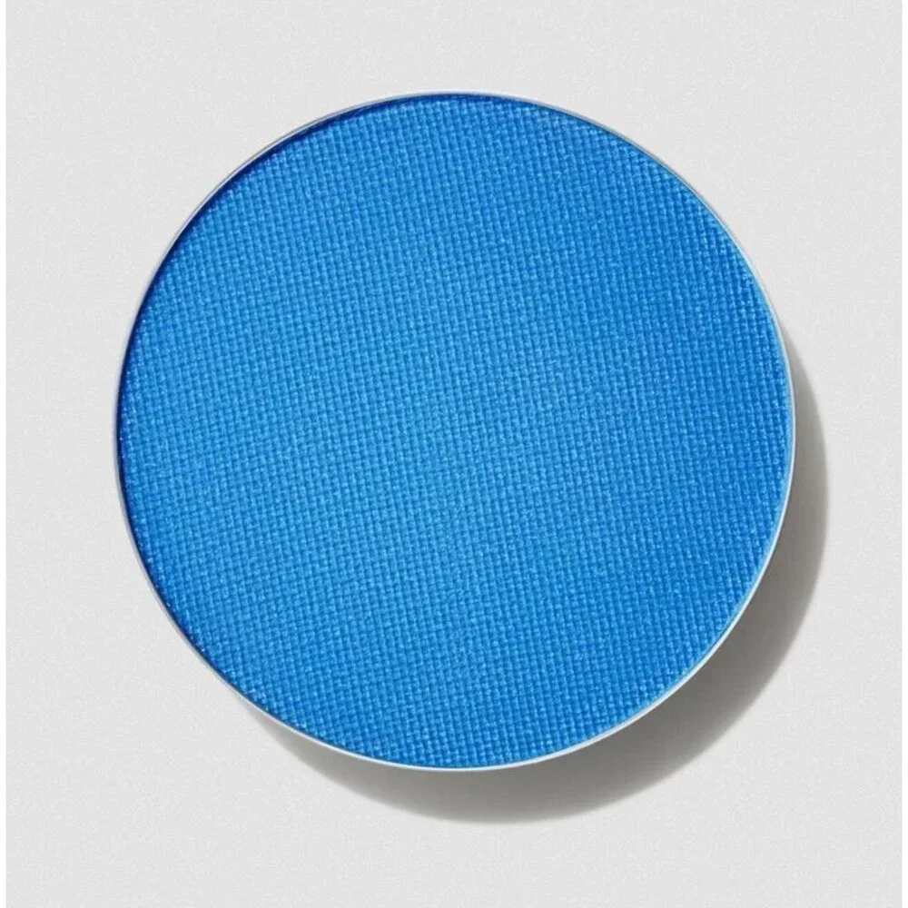 MAC TRIENNIAL WAVE Eye Shadow ~ Medium Blue Satin ~ Pro Palette Pan Refill